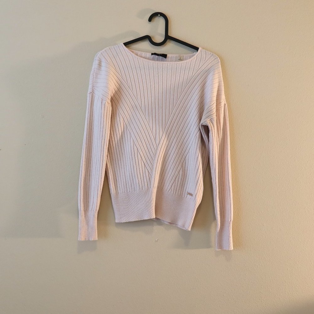 Tahari Baby Pink Super Soft Sweater
